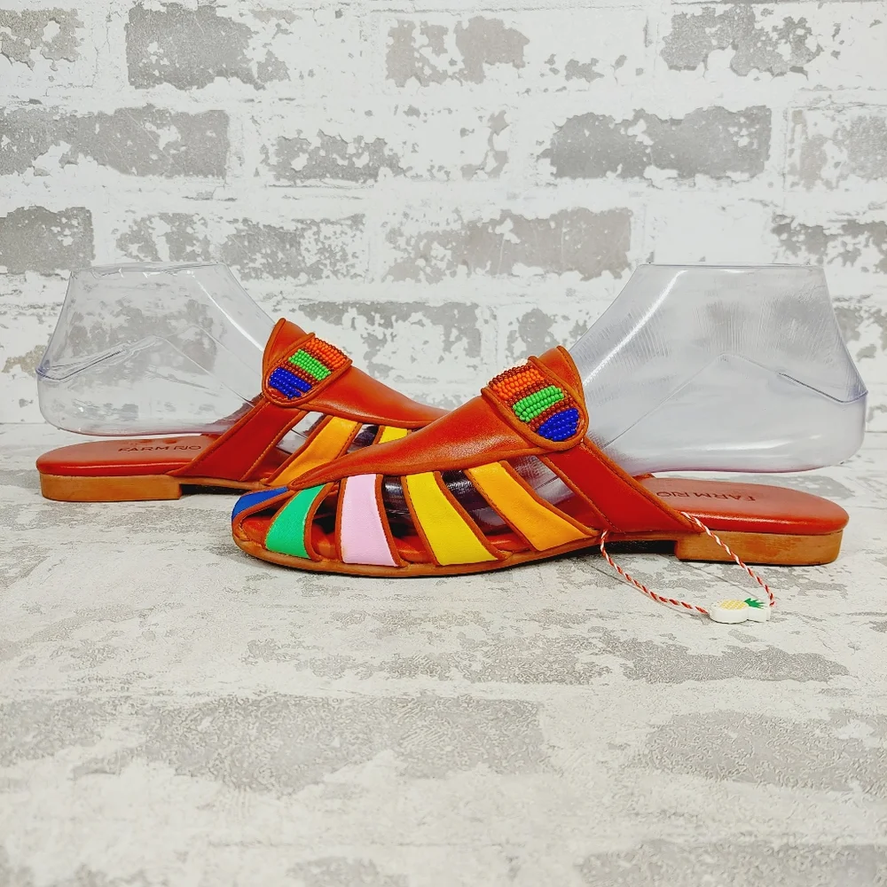 FARM Rio Multicolor Mules - Picture 5 of 13